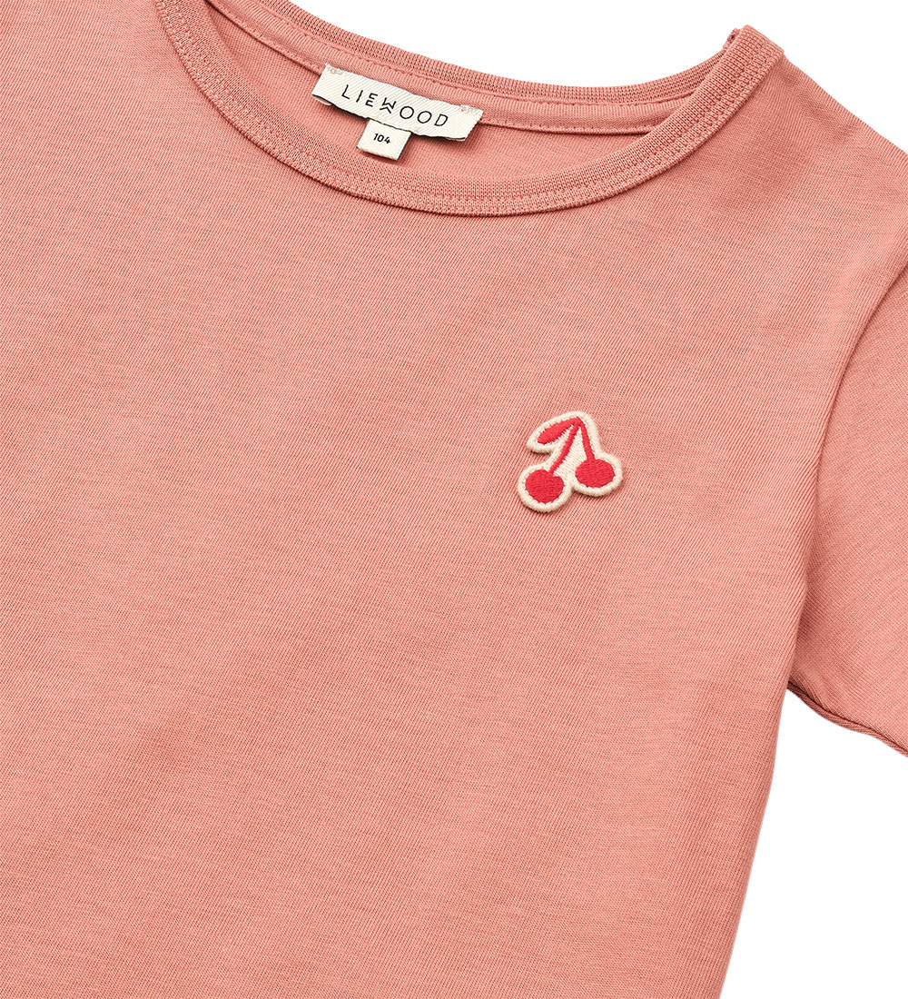 Liewood T-shirt - Apia - Dusty Raspberry
