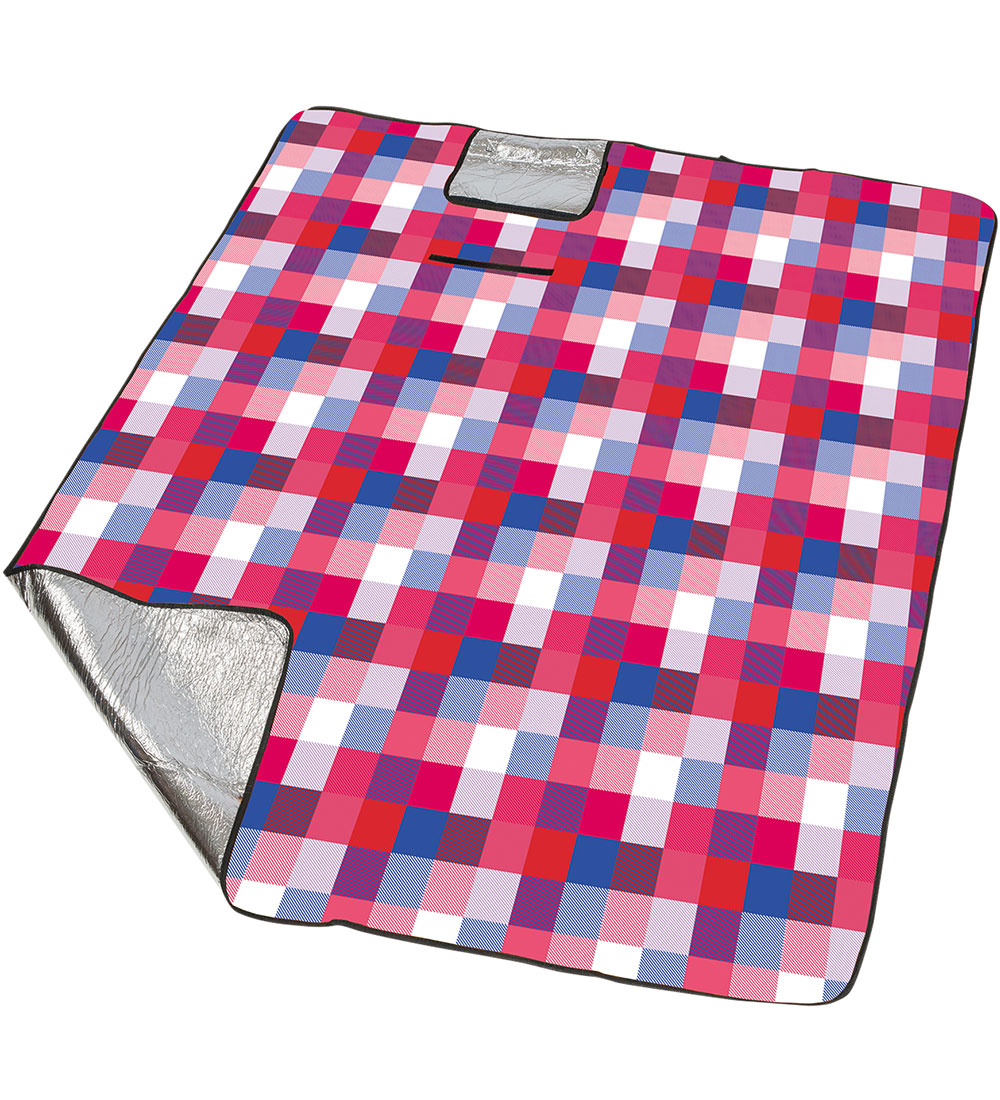 Camping Check Picnic Tæppe - 175x135 cm