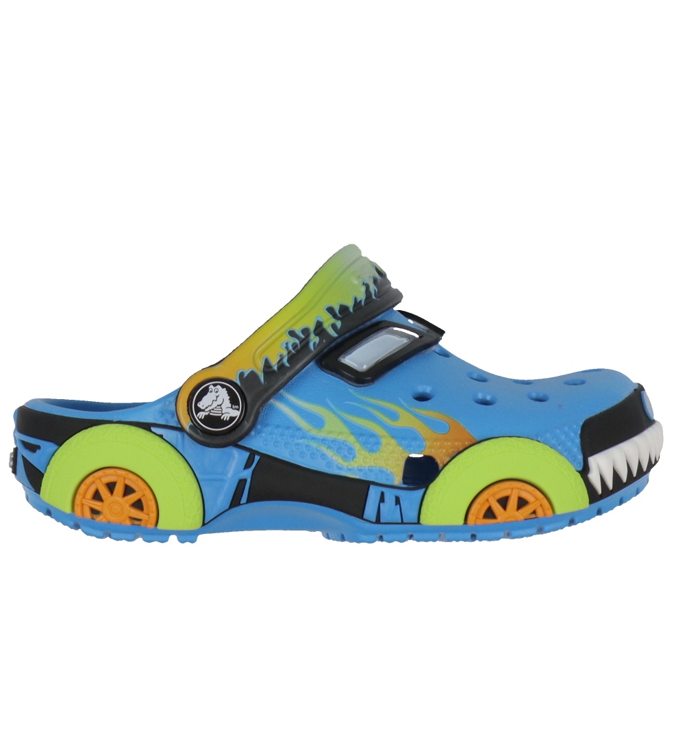 Crocs Sandaler - Classic IAM Monster Truck Cg T NeOc - Neon Ocea