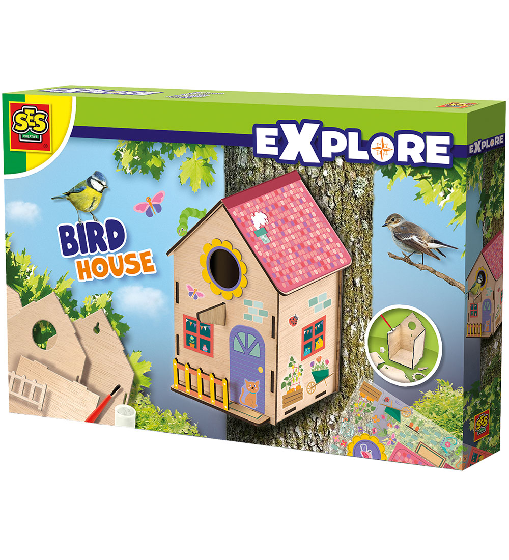 SES Creative - Explore - Byg Selv - Fuglehus