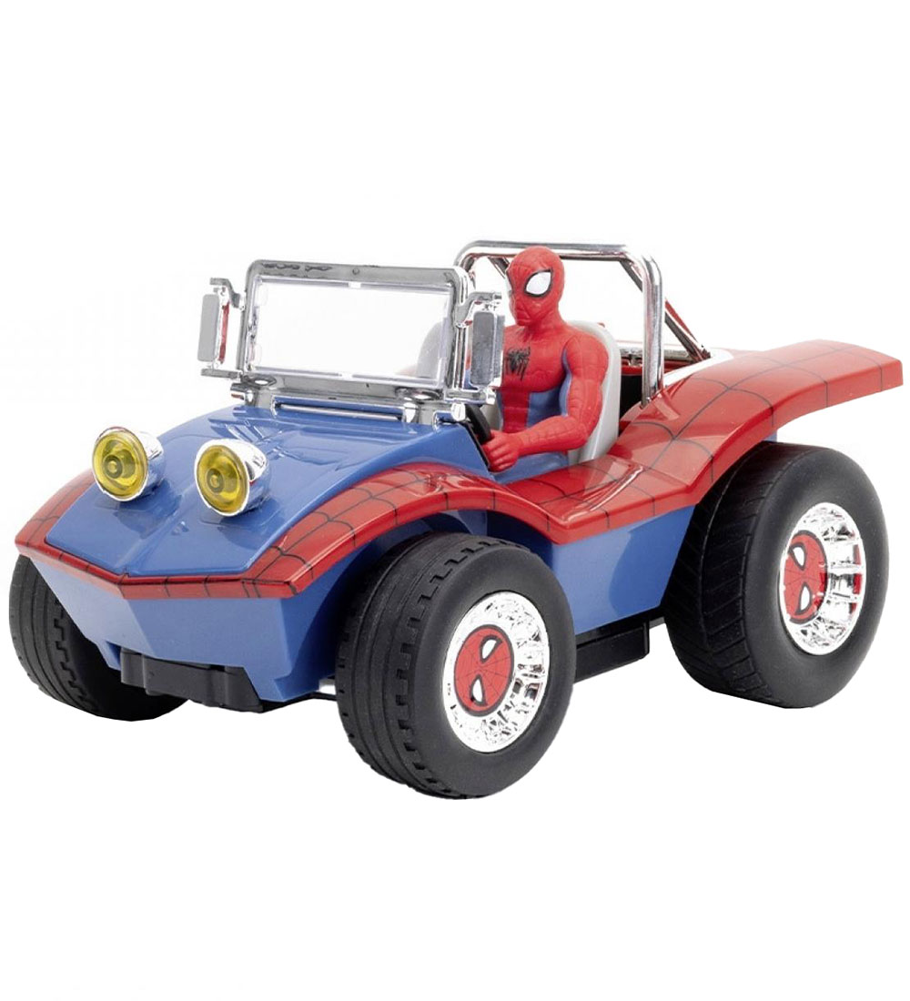 Jada Fjernstyret Bil - Marvel Spider-Man Buggy - 1:24