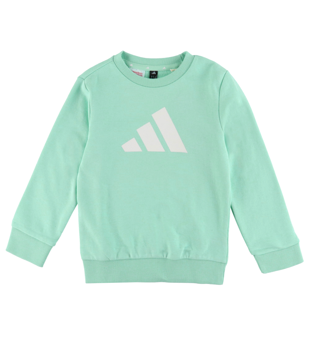 adidas Performance Sweatsæt - I BL FT JOG 240 - SEFLAQ/WHITE