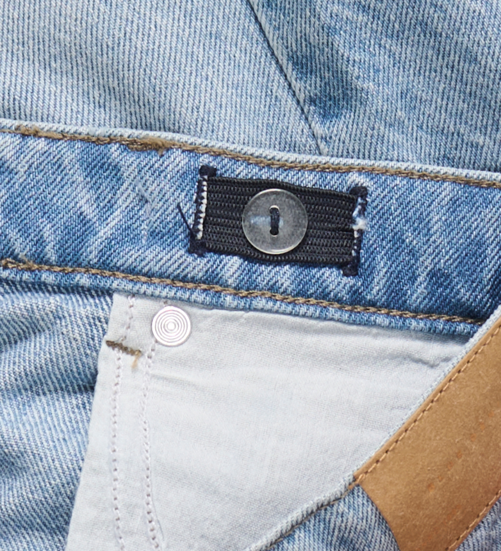 Kids Only Shorts - KogPacy - Light Blue Denim m. Blomster