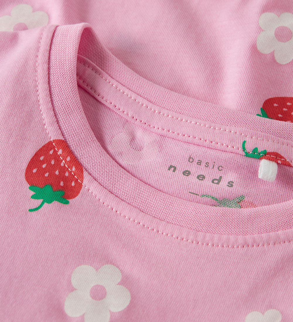 Name It T-shirt - NmfVigga - Pink Frosting/Strawberry