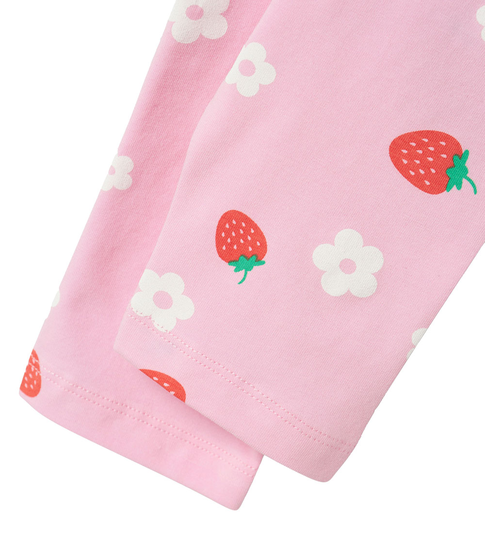 Name It Leggings - NmfVivian - Pink Frosting/Strawberry