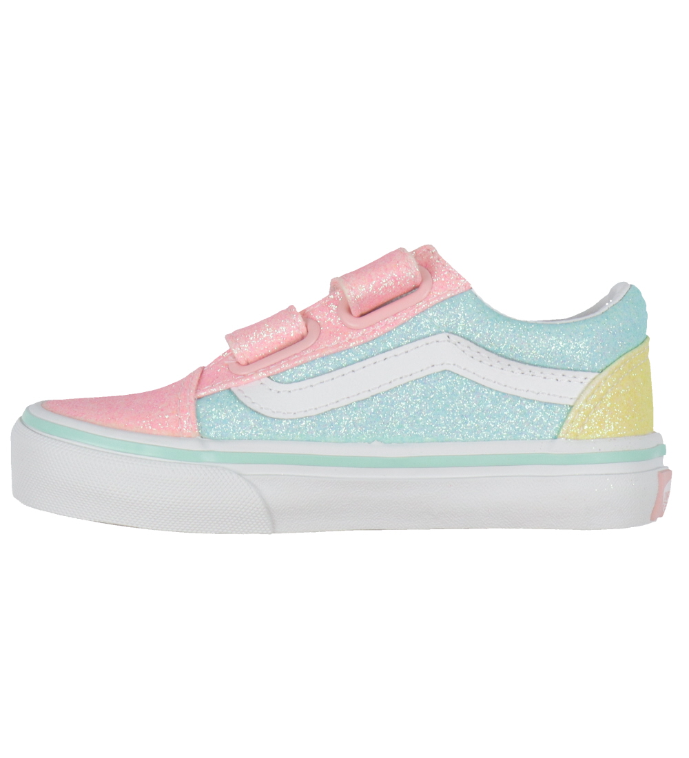 Vans Sko - Old Skool V - Pastel Multi - Glitter