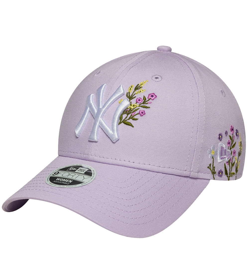 New Era Kasket - 9Forty - Floral - Pastel Purple