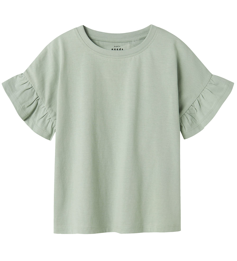 Name It T-shirt - NkfVilukka - Aqua Gray