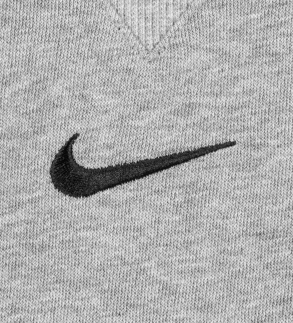 Nike Sweatsæt - Sweatshirt/Sweatpants - Dark Grey Heather