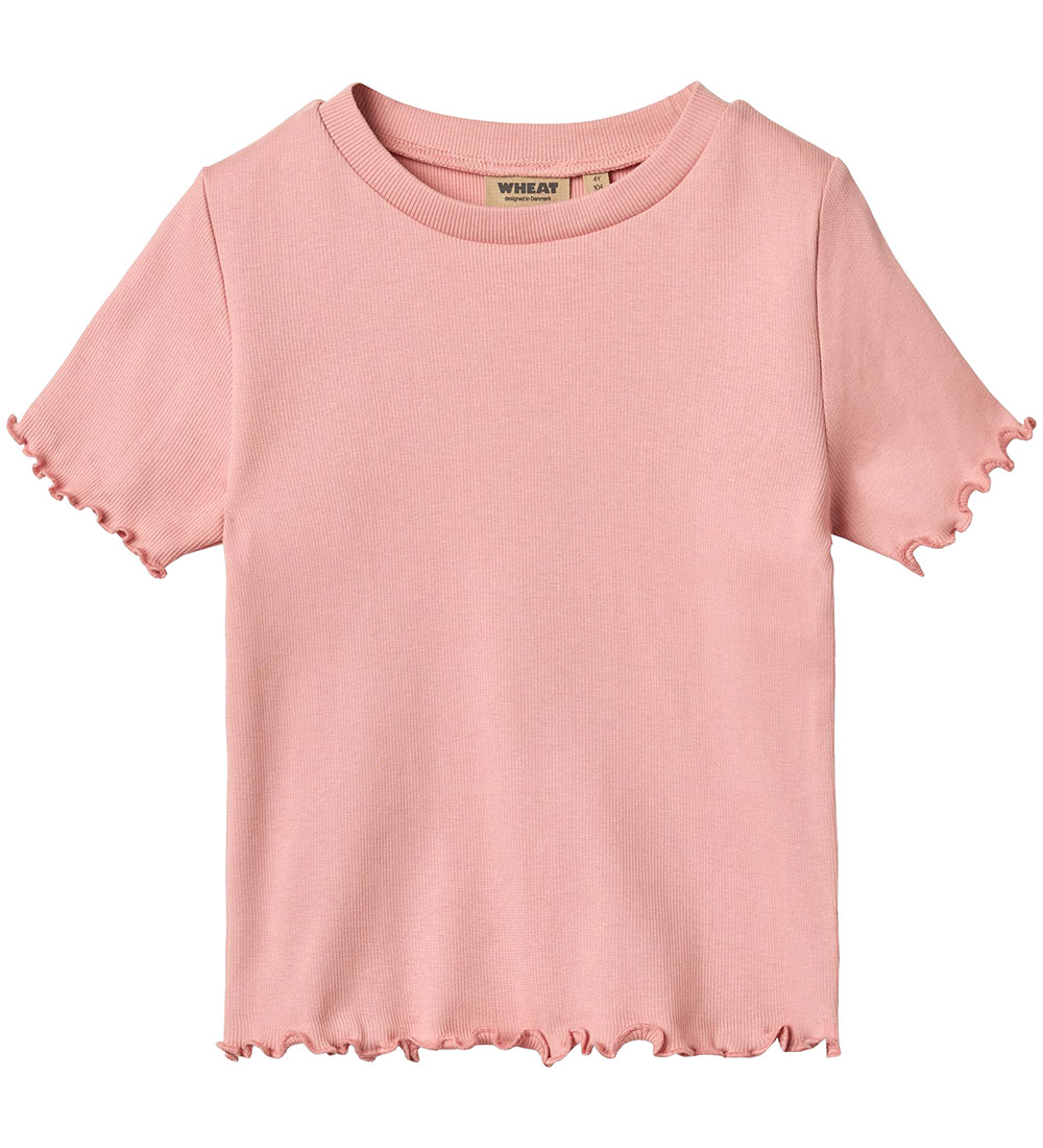 Wheat T-shirt - 2-pak - Rib - Alicia - Rose Water Flowers