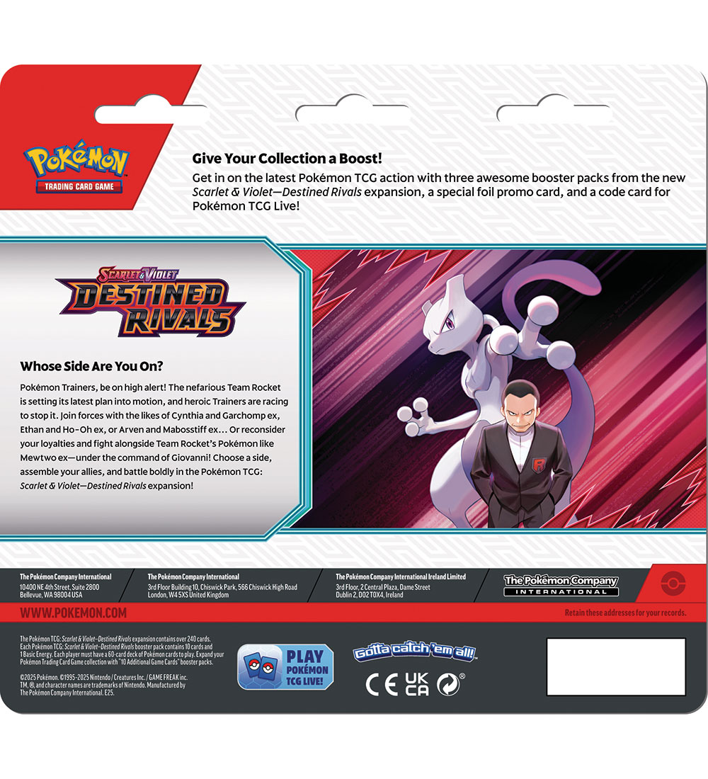 Pokémon Samlekort - Assort. - Scarlet & Violet: Destined Rivals