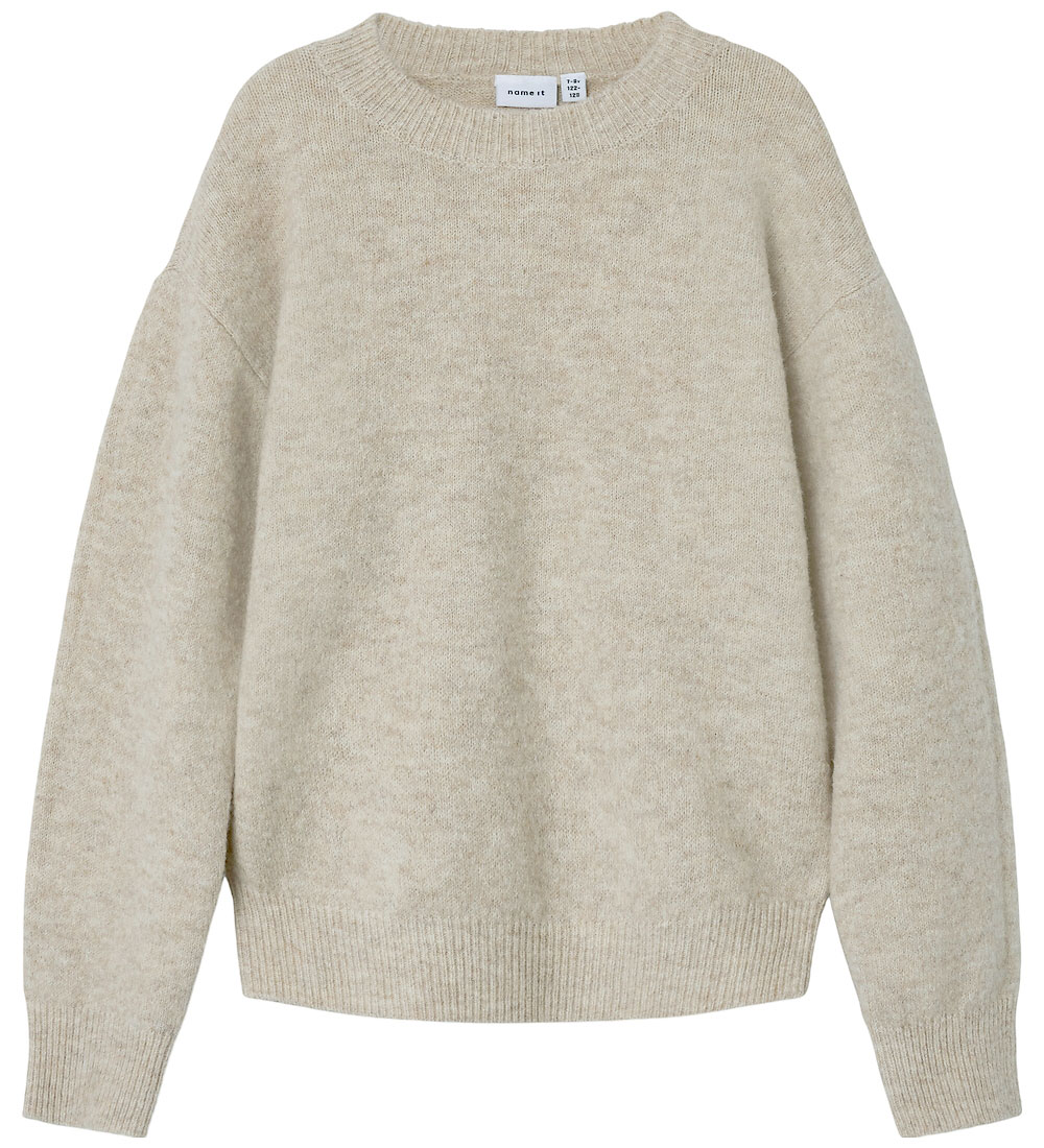 Name It Bluse - Strik - NkfDiana - Humus