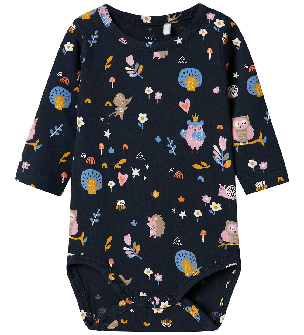 Name It Body l/æ - NbfVandora - Dark Sapphire/Birds