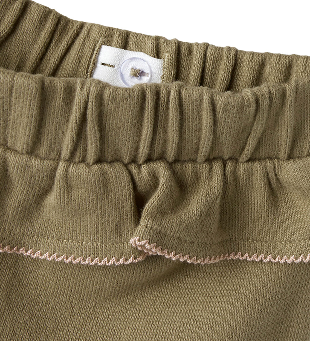 Lil Atelier Bukser - Rib - NmfThoro - Sepia Tint