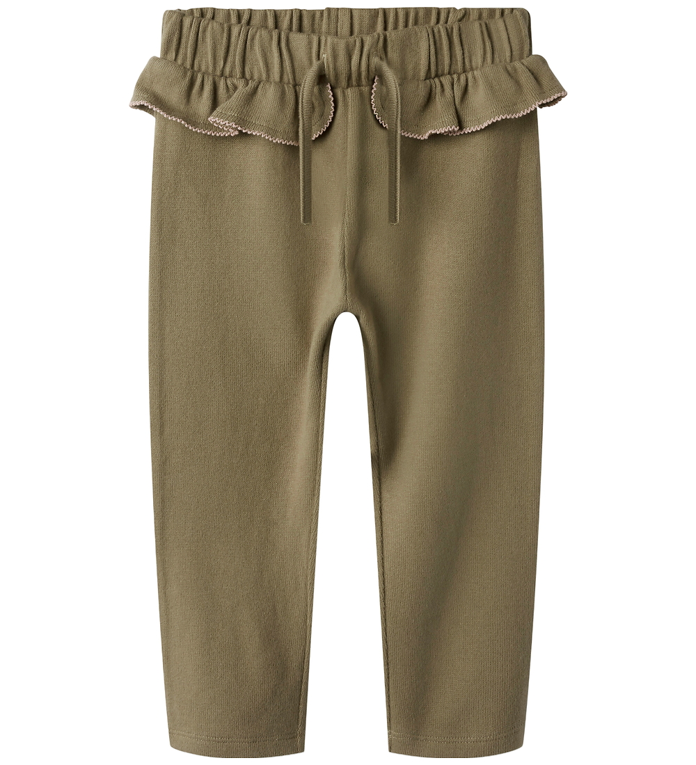 Lil Atelier Bukser - Rib - NmfThoro - Sepia Tint