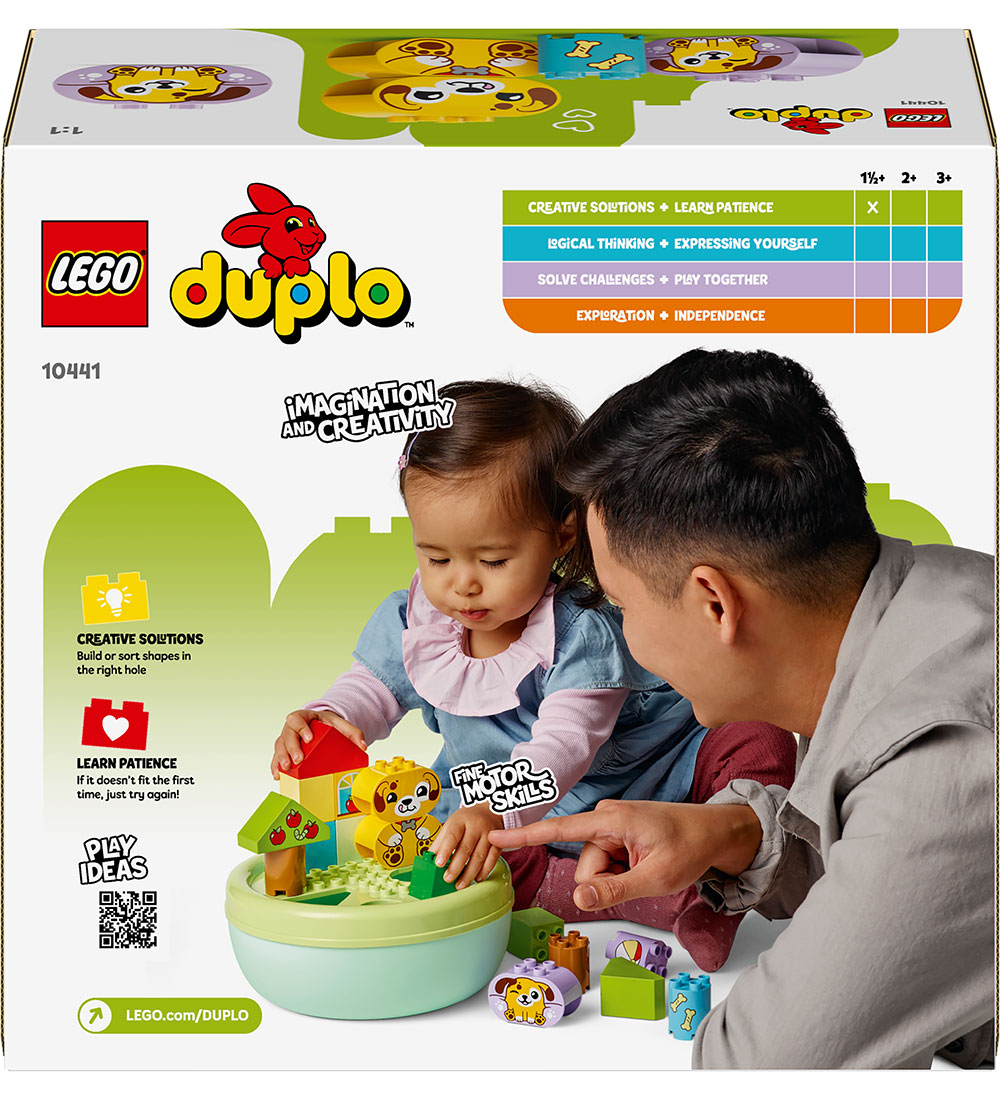 LEGO® DUPLO® - Puttekasse: Hundehus 10441 - 17 Dele