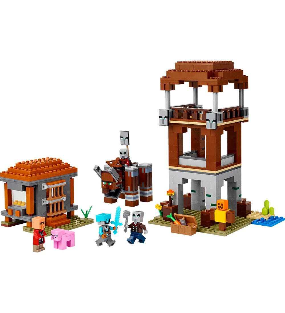 LEGO® Minecraft - Røverforposten Og Ravager 21278 - 665 Dele