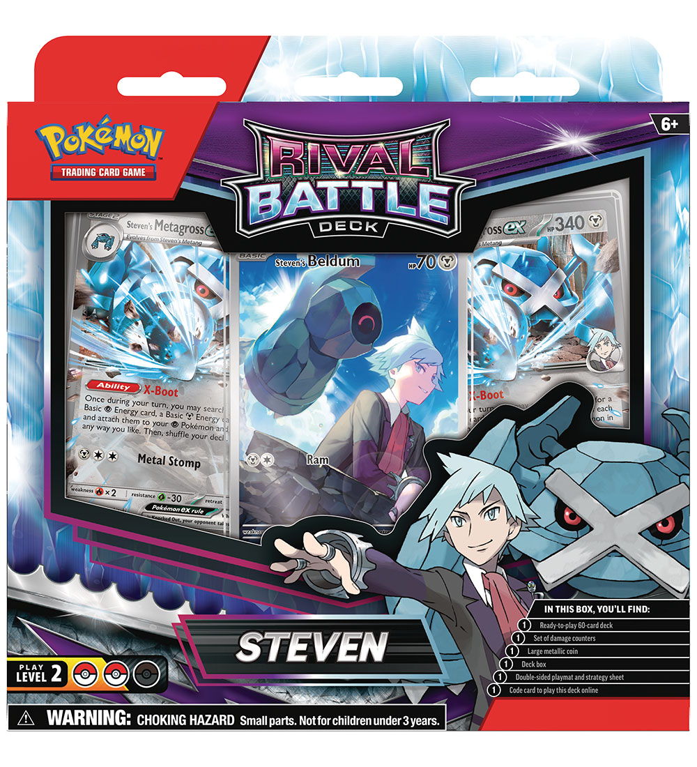 Pokémon Samlekort - Rival Battle Deck - Steven/Marnie - Assorter