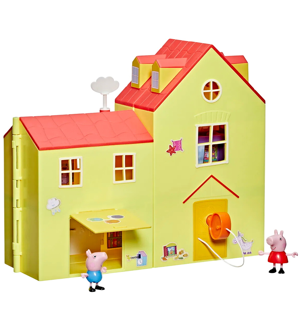 Gurli Gris Dukkehus - 80 cm - Peppa's Big Family House