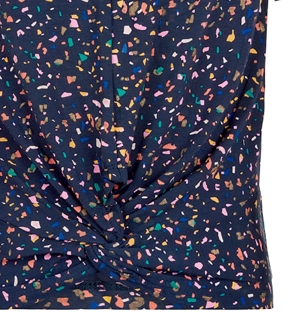 The New T-shirt - Ulise - Navy Blazer m. Mønster