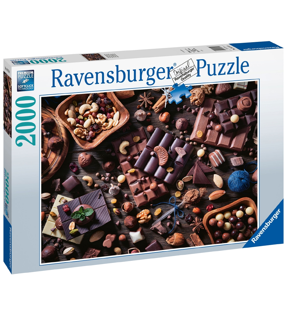 Ravensburger Puslespil - 2000 Brikker - Chocolate Paradise