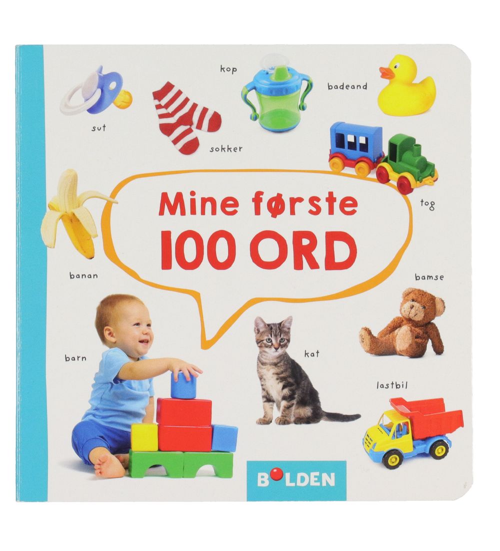 Forlaget Bolden Bog - Mine Frste 100 Ord - Dansk