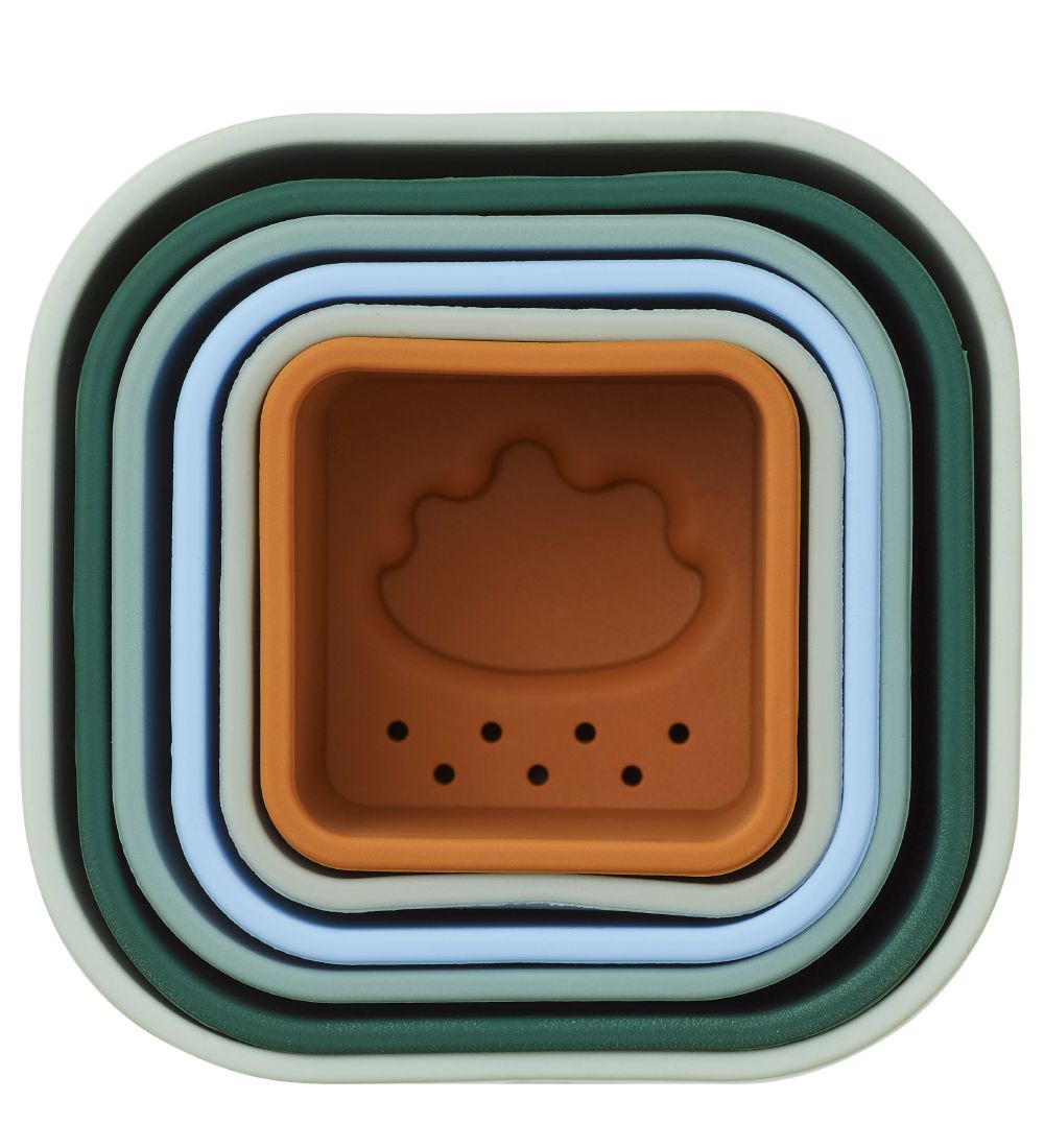 Liewood Stablelegetøj - Silikone - Zuzu - Dove Blue Multi Mix