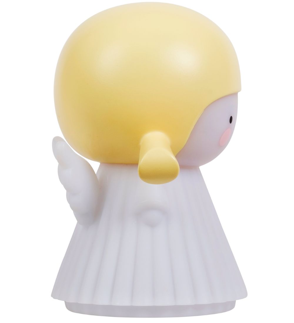 A Little Lovely Company Lampe - 13 cm - Angel - Hvid