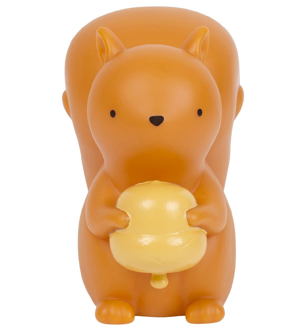 A Little Lovely Company Lampe - 12,5 cm - Squirrel - Lysebrun