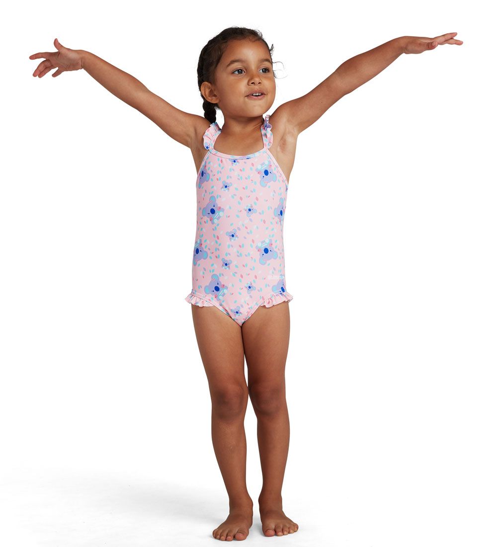 Speedo Badedragt - Koko Koala - Rosa m. Koalabjørn