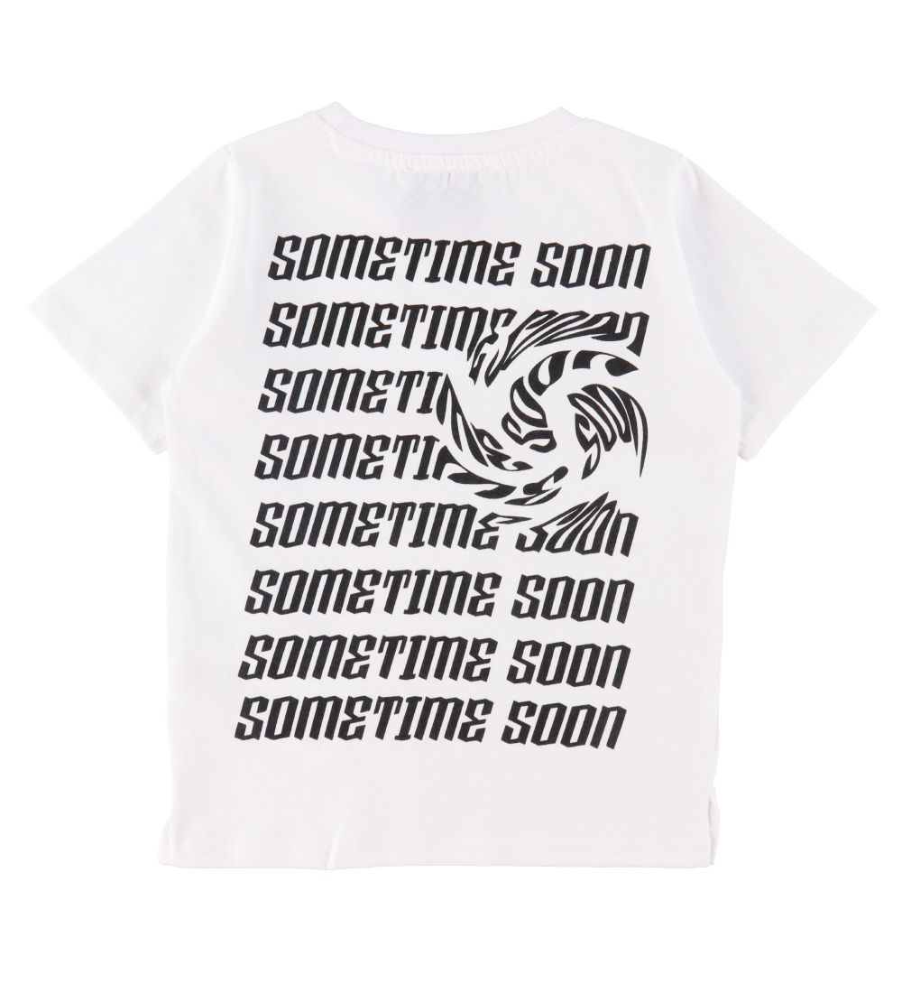 Sometime Soon T-shirt - Merlin - Hvid