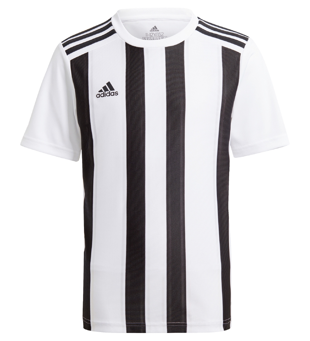 adidas Performance Fodboldtrje - Striped 21 - Hvid/Sort