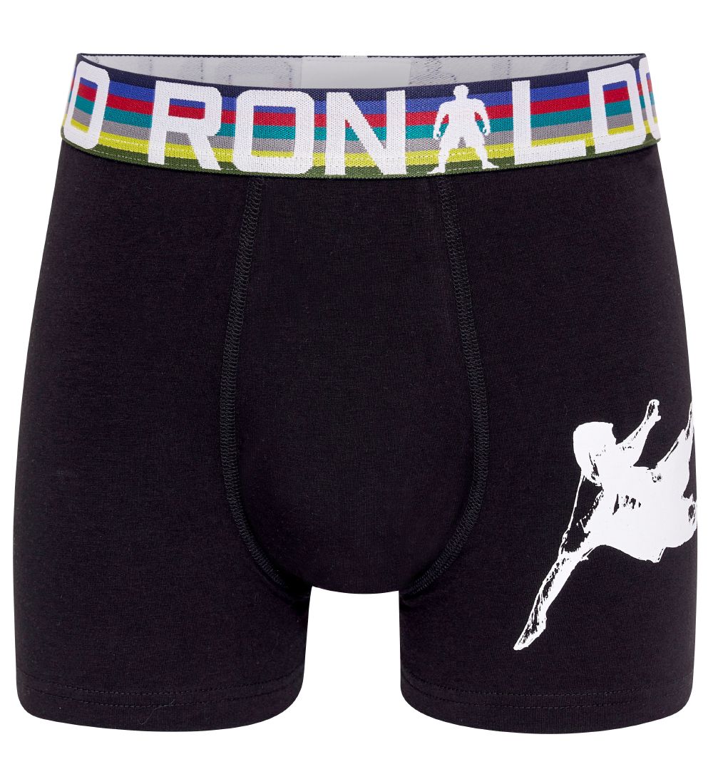 Ronaldo Boxershorts - 2-pak - Blå/Sort