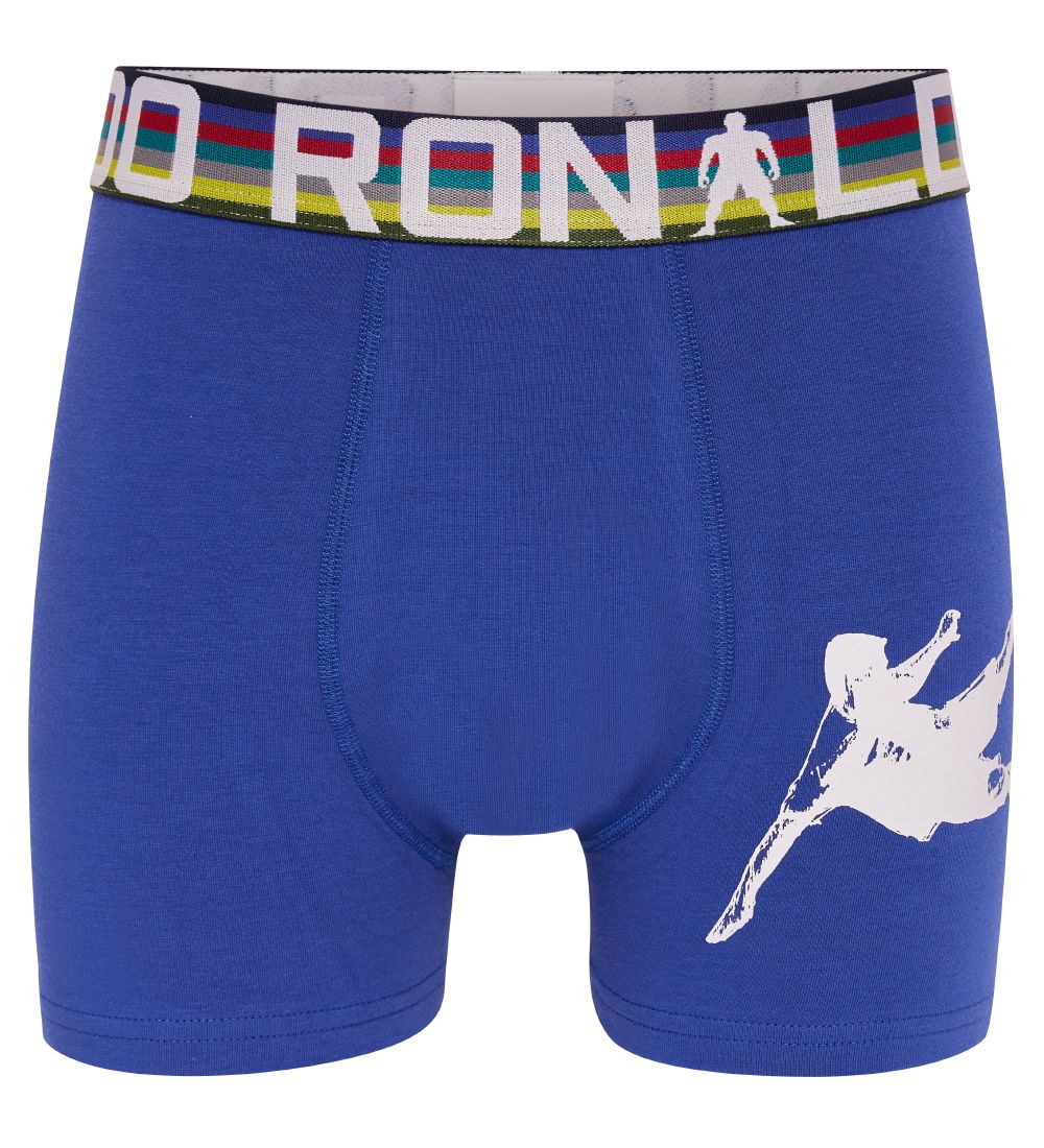 Ronaldo Boxershorts - 2-pak - Blå/Sort