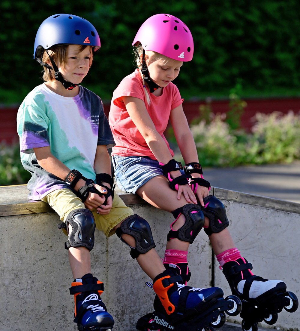 Rollerblade Beskyttelsesst - Skate Gear Jr - Sort m. Pink