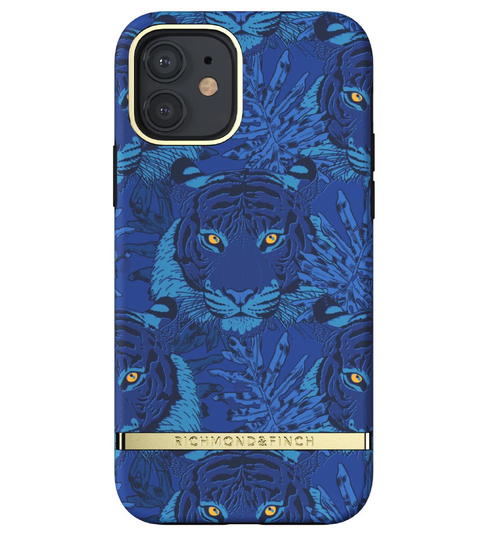 Richmond & Finch Cover - iPhone 12/12 Pro - Blue Tiger