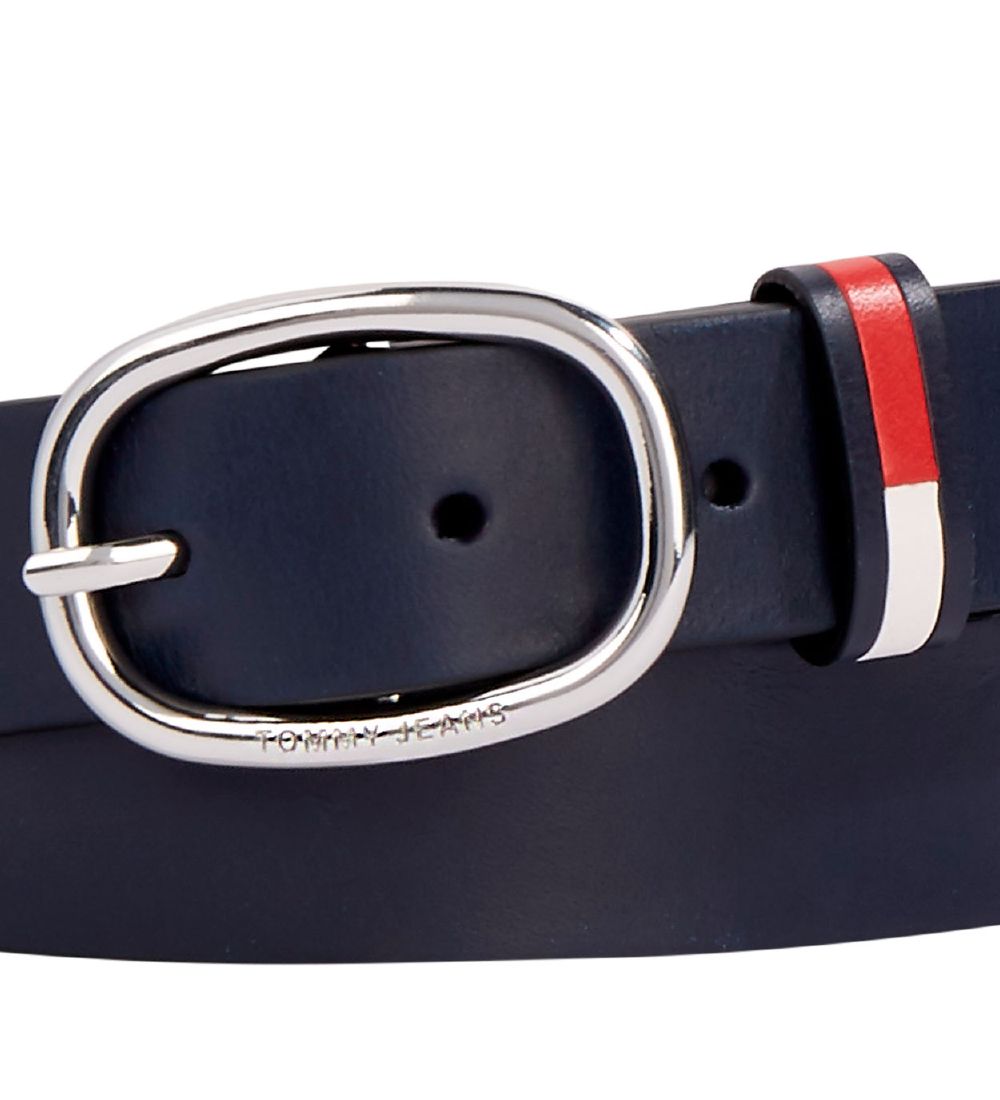 Tommy Hilfiger Bælte - Oval 3.0 - Navy