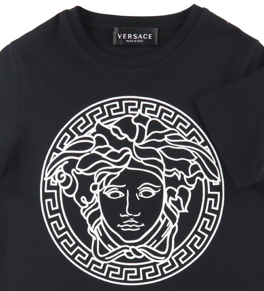 Versace T-shirt - Medusa - Sort/Hvid