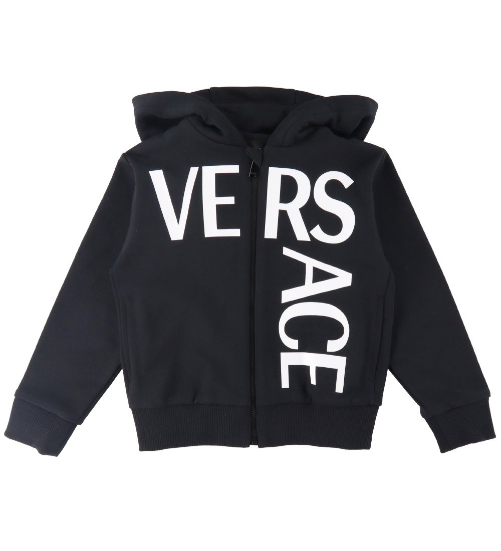 Versace Sweatsæt - Logo Print - Sort/Hvid