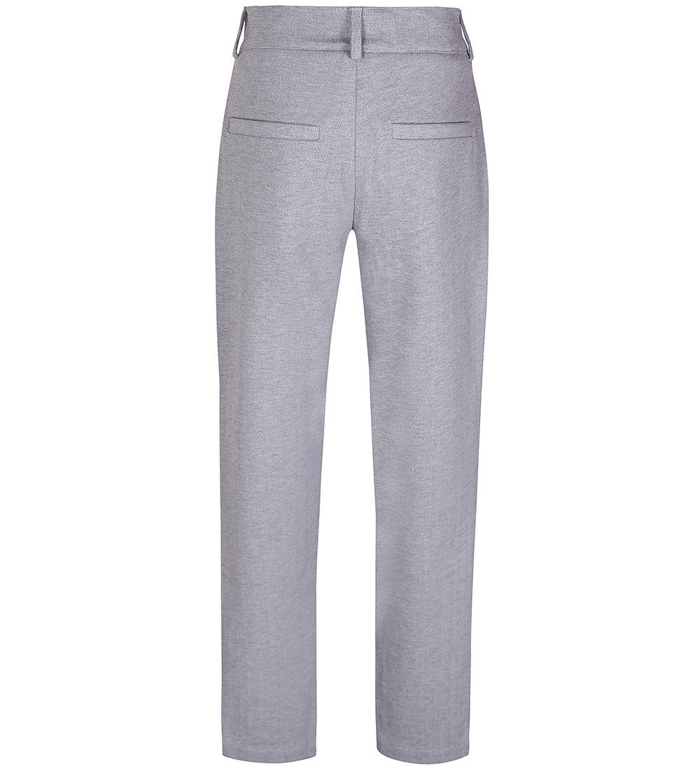 Bruuns Bazaar Bukser - Anker - Light Grey Melange