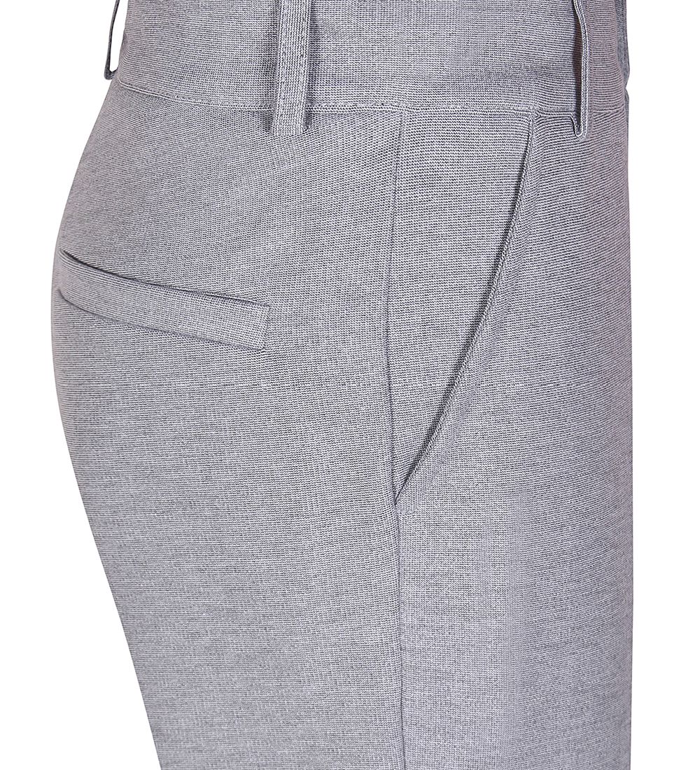 Bruuns Bazaar Bukser - Anker - Light Grey Melange