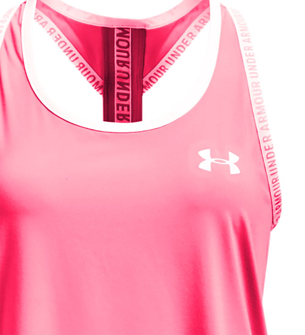 Under Armour Top - Knockout Tank - Cerise