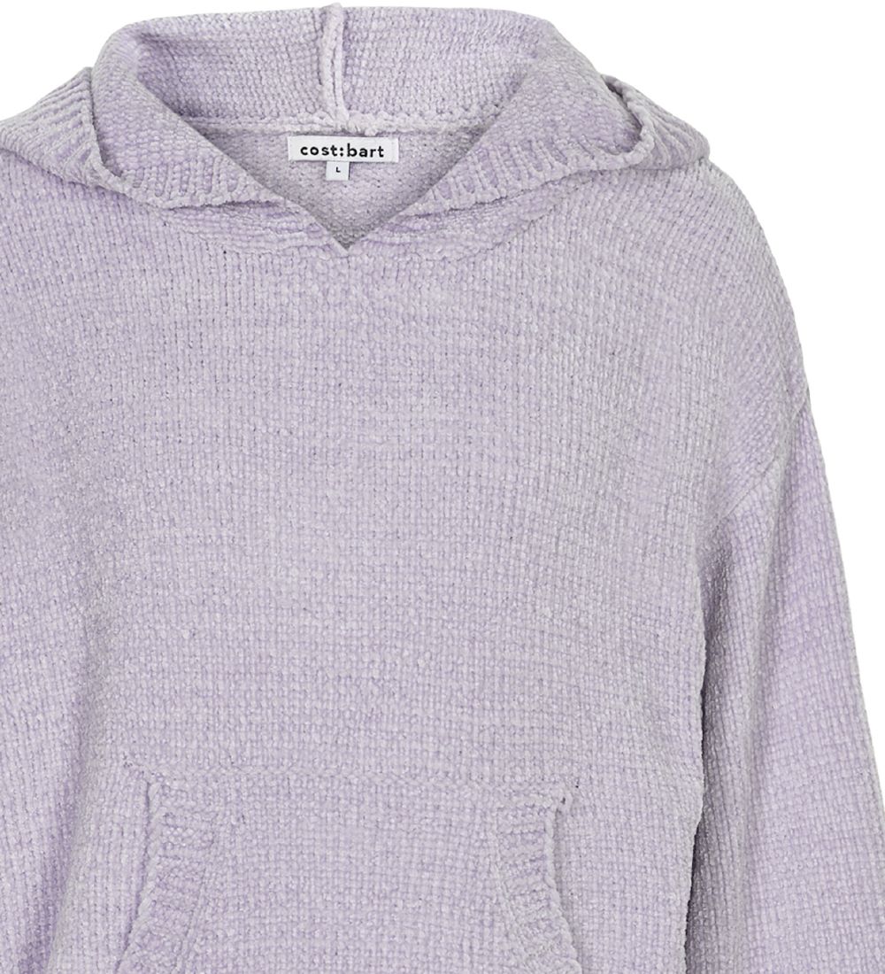 Cost:Bart Hættetrøje - Strik - Poxy - Lavender Blue