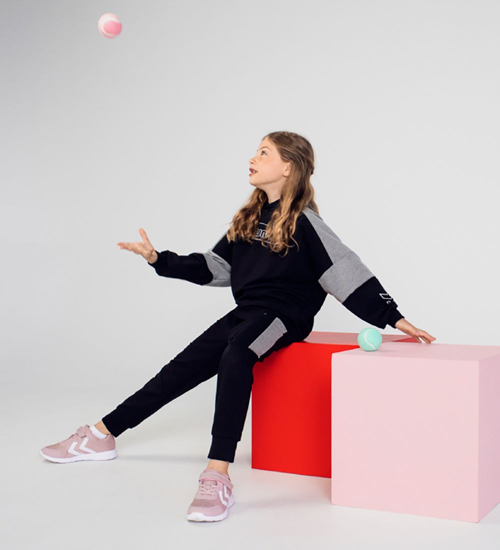 Hummel Sweatpants - hmlOnny - Sort/Grå