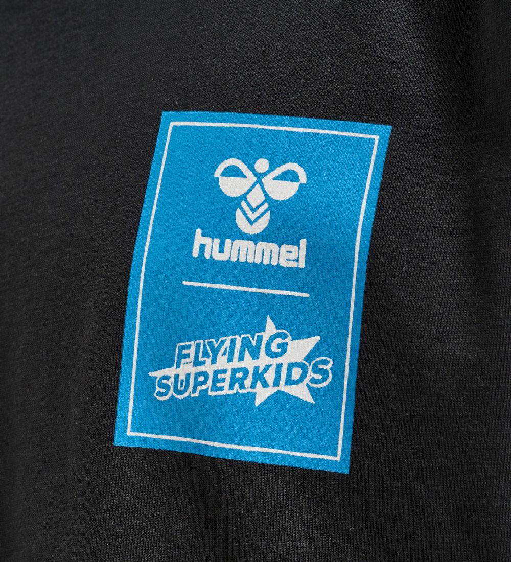 Hummel T-Shirt - HmlFlying Tres - Sort