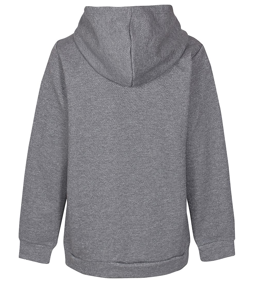 Bruuns Bazaar Hættetrøje - Dorthea - Opal Grey