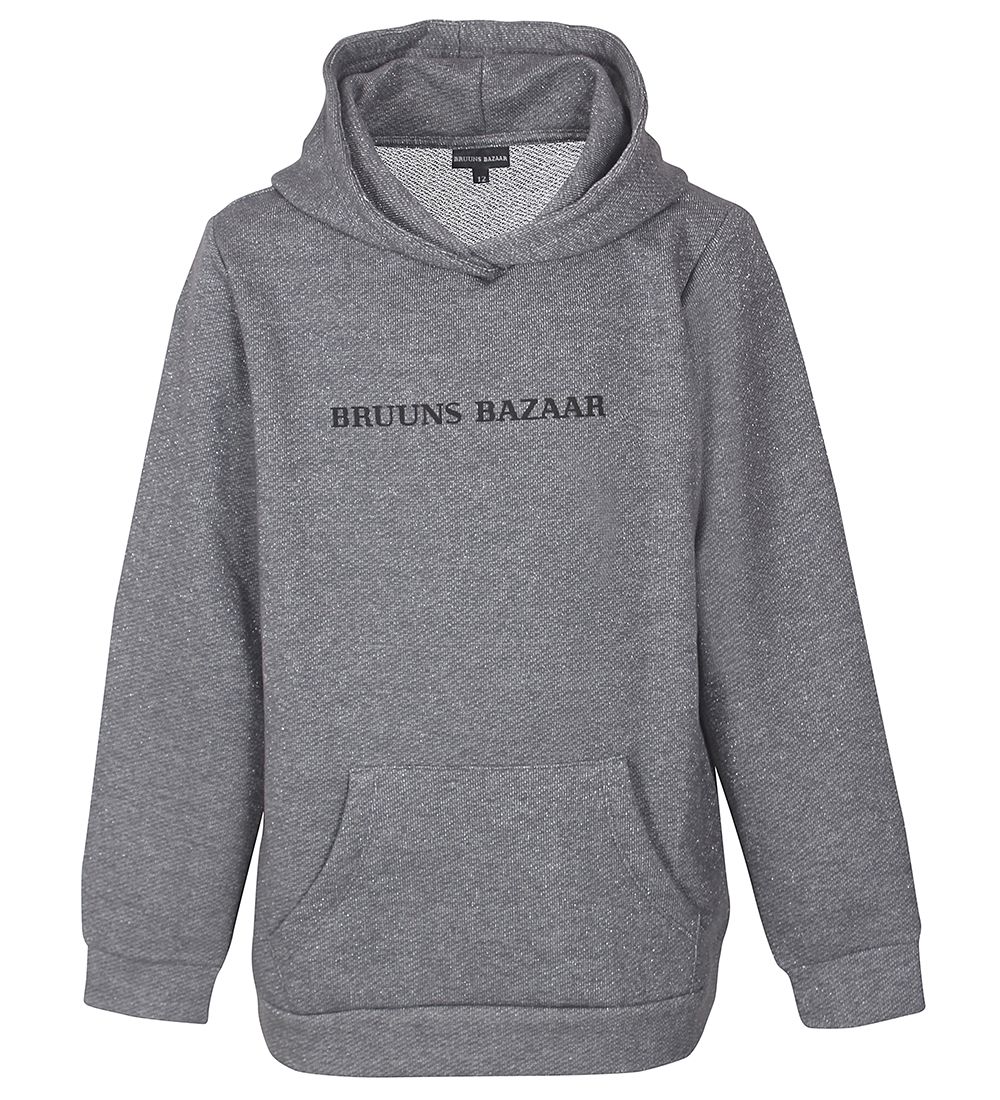 Bruuns Bazaar Hættetrøje - Dorthea - Opal Grey