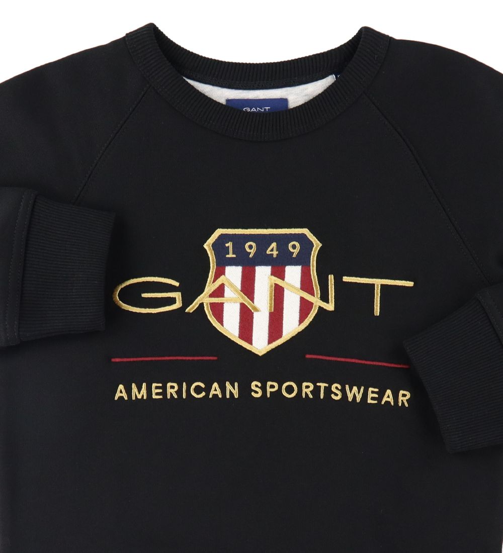 GANT Sweatshirt - Archive Shield - Sort