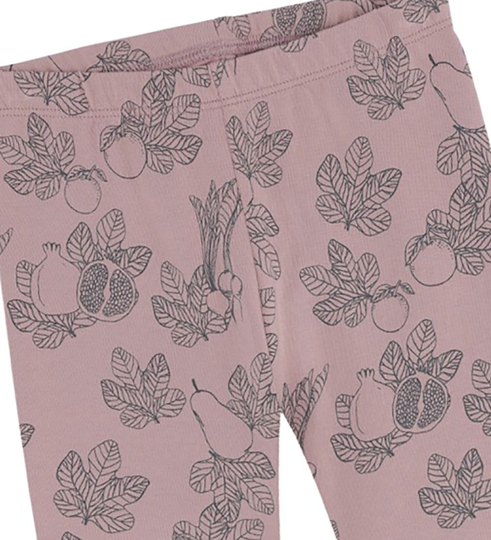 DÉT Denmark Leggings - Orangery Dusty Rose