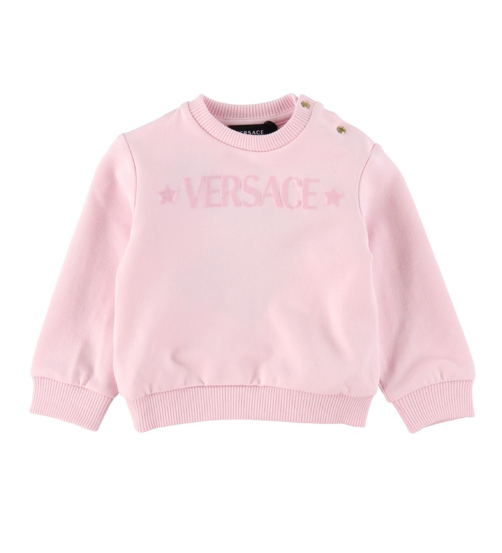 Versace Sweatst - Baby Pink m. Logo